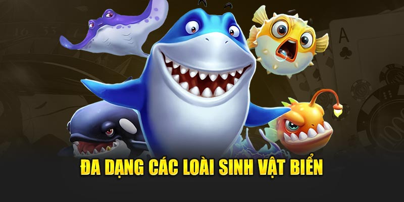 Dàn sinh vật của tựa game vô cùng đa dạng